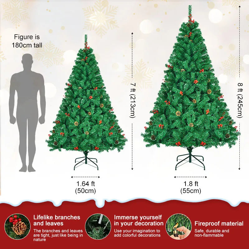 Classic Pine Christmas Tree – 7FT/8FT