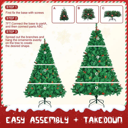 Classic Pine Christmas Tree – 7FT/8FT