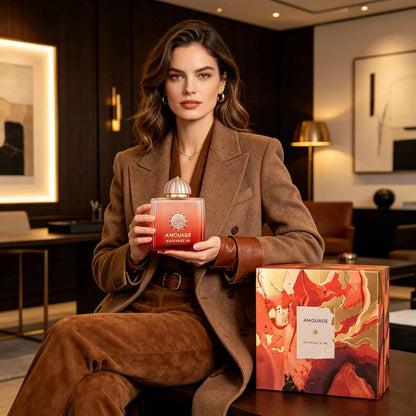 Amouage Classic Women's Fragrance Collection | Warm Woody / Rose Floral / Gourmand Amber / Elegant White Floral — 3.4 oz (100 ml). High-end Middle Eastern Women's Fragrance; Ideal for Gifting to a Partner or for Fragrance C