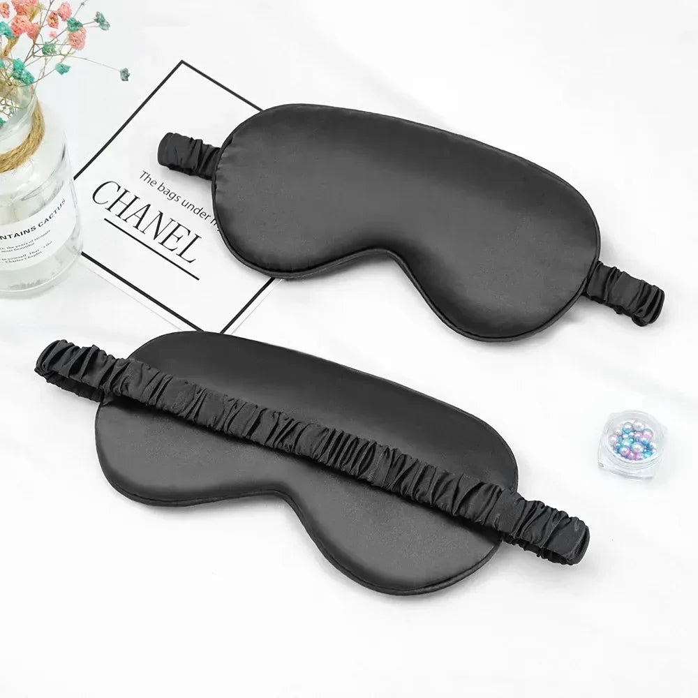 Imitated Silk Sleep Eye Mask – Travel & Rest Eye Cover - Urbizia