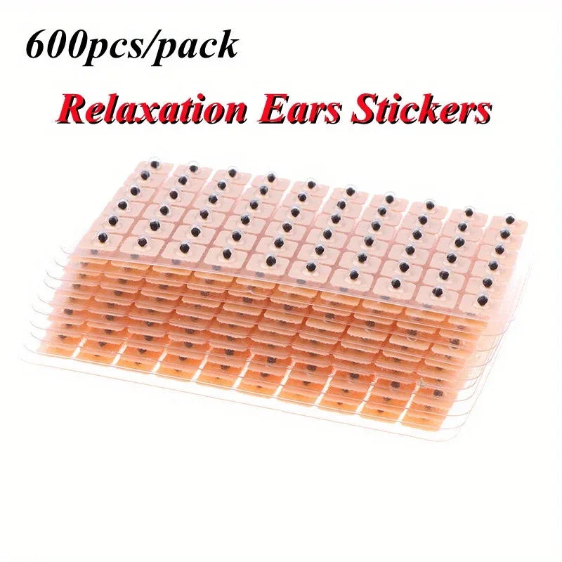 Acupressure Ear Seed Therapy Patches – Relax & Relief
