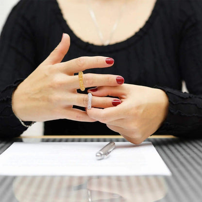 Acupressure Finger Rings – Stress & Tension Relief
