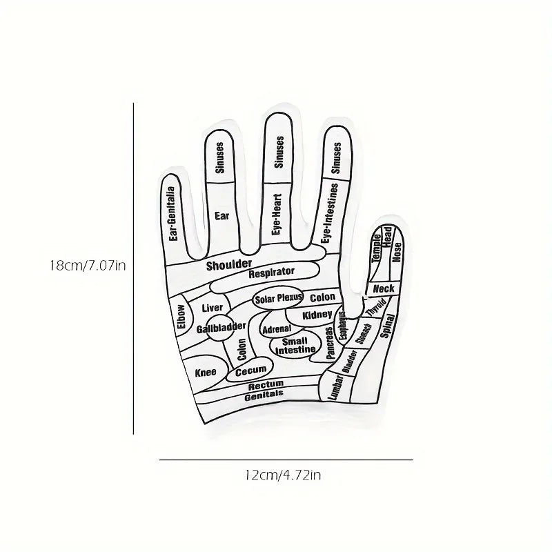 Acupressure Gloves – Hand Reflexology Massage Relief