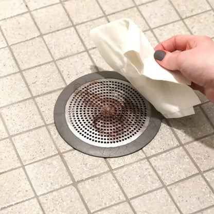 Stainless Steel Floor Drain Hair Catcher – Shower Drain Filter Protector