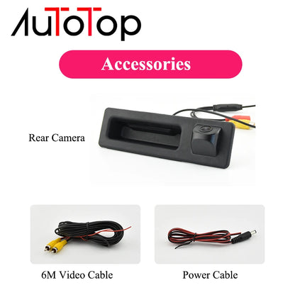 AUTOTOP Car Vehicle Rear View Camera for BMW 5 Series F10 F11/ 3 Series F30 F31 F32/X3 F25/X4 F26/X5 F15/X6 F16