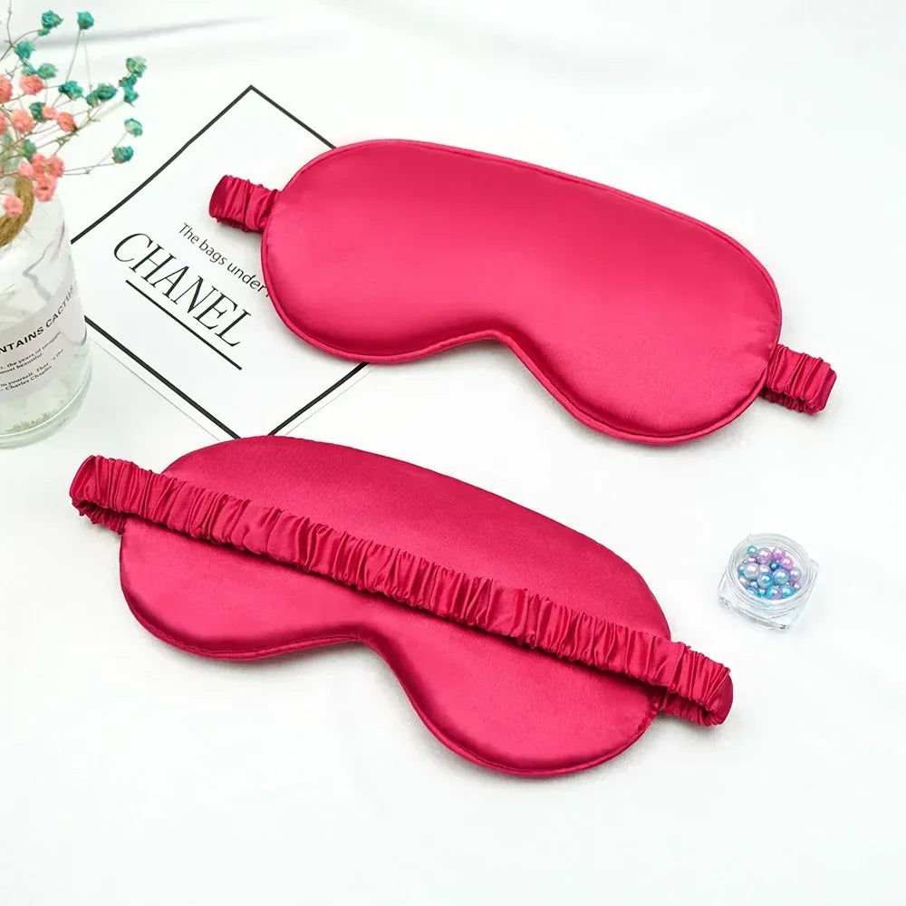 Imitated Silk Sleep Eye Mask – Travel & Rest Eye Cover - Urbizia