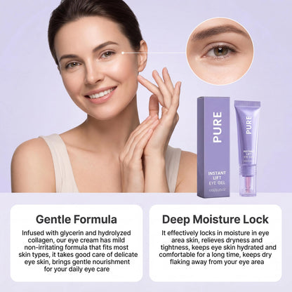 Collagen Eye Cream Gentle Nourishing Smooth Eye Skin Anti Wrinkle Tighten Lifting Moisturizing Puffy Repair Brightening Fade Fine Lines Skin Care