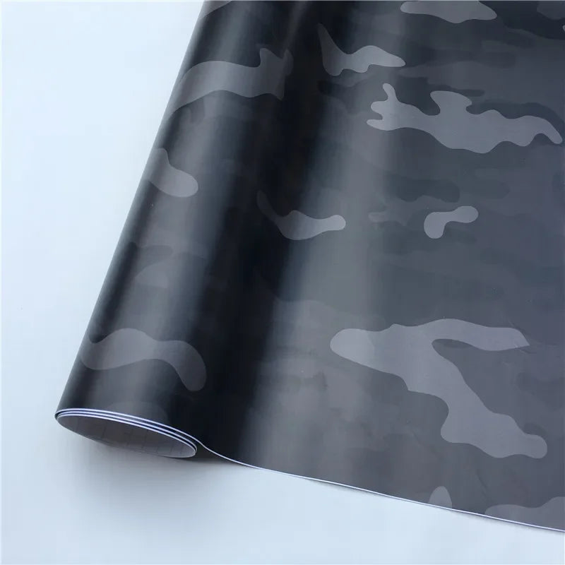 All Black Carbon Fiber Car Stickers – Vinyl Wrap Film Glossy/Matte Foil