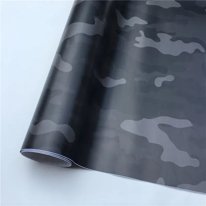 All Black Carbon Fiber Car Stickers – Vinyl Wrap Film Glossy/Matte Foil