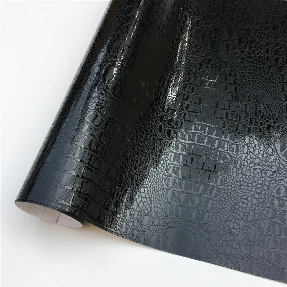All Black Carbon Fiber Car Stickers – Vinyl Wrap Film Glossy/Matte Foil