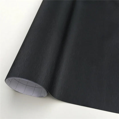 All Black Carbon Fiber Car Stickers – Vinyl Wrap Film Glossy/Matte Foil