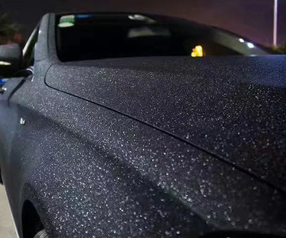 All Black Carbon Fiber Car Stickers – Vinyl Wrap Film Glossy/Matte Foil