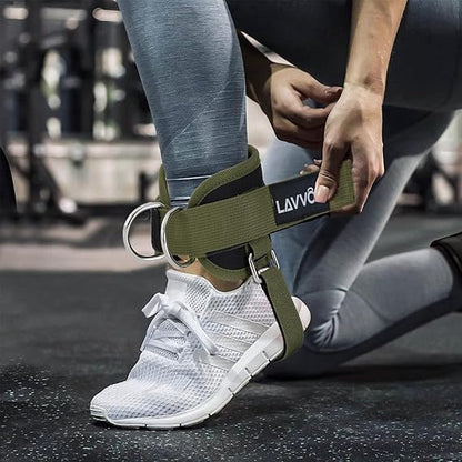 Ankle Straps for Cable Machines – Adjustable Comfort Ankle Cuffs for Glute Kickbacks & Leg Workouts - Urbizia