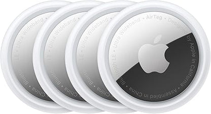 Apple AirTag 4 Pack – Bluetooth Tracker for Keys, Wallet, Luggage & More - Urbizia