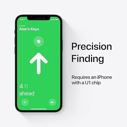 Apple AirTag 4 Pack – Bluetooth Tracker for Keys, Wallet, Luggage & More - Urbizia