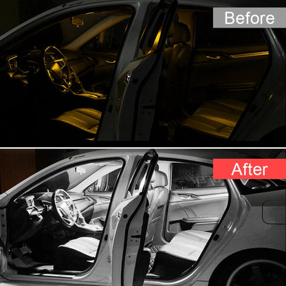 Audi LED Interior Lights Kit – Dome, Map, Trunk & Vanity Lamp Set (A3 A4 A5 A6 S3 S4 S5 RS3 RS4 RS5 Q5 Q7)