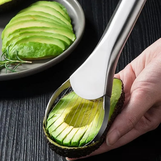 Avocado Knife Gadget – Stainless Steel Fruit Cutter for Kitchen & Home
