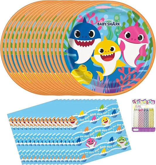 Baby Shark Birthday Party Pack - Urbizia