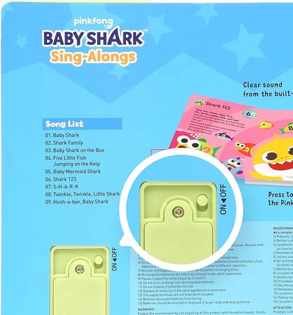 Baby Shark Musical Sound Book - Urbizia