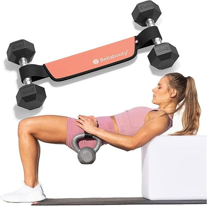 Bellabooty Hip Thrust Belt – Padded Exercise Belt for Dumbbells, Kettlebells & Plates - Urbizia