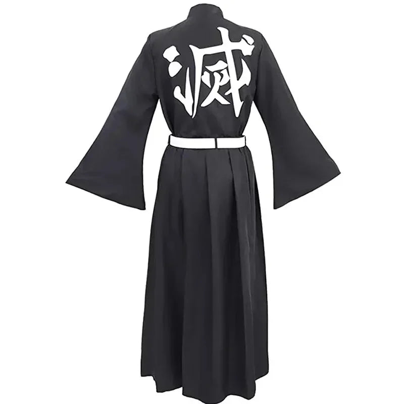 Bilibili Anime Demon Slayer Kimetsu No Yaiba – Tokitou Muichirou Cosplay Costume Uniform with Wig for Halloween Party