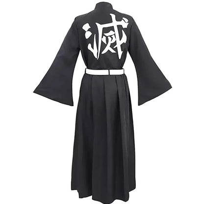 Bilibili Anime Demon Slayer Kimetsu No Yaiba – Tokitou Muichirou Cosplay Costume Uniform with Wig for Halloween Party