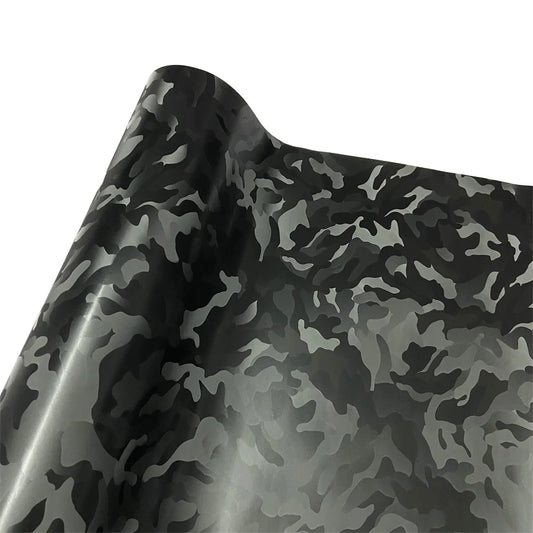 Black Forged Carbon Fiber Vinyl Wrap – Honeycomb Carbon Film for Car & Motorcycle