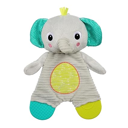 Bright Starts Snuggle & Teethe – Plush Giraffe Baby Teething Toy - Urbizia