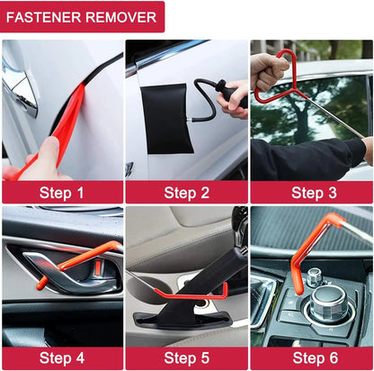 Car Door Tool Kit – 21/18 PCS Auto Window & Door Opening Repair Set with Air Pump