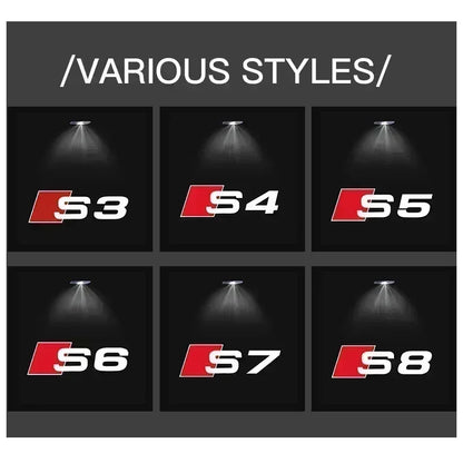 Car Door Welcome Light – LED HD Projector Lamp for Audi Models