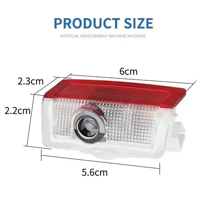 Car Door Welcome Logo Lights – 2Pcs LED Projector for Mercedes-Benz 