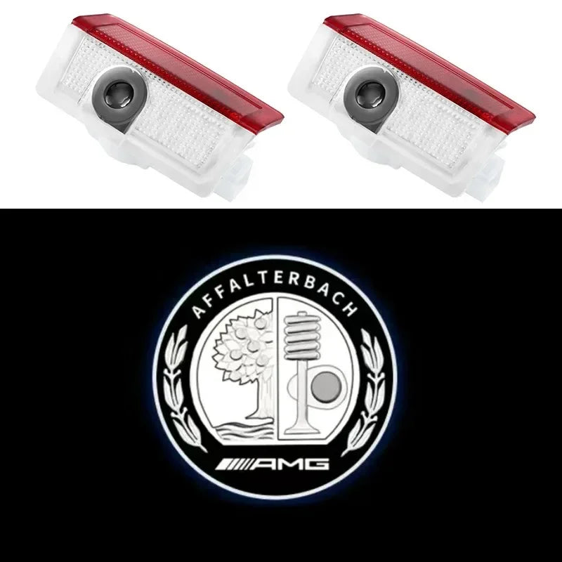 Car Door Welcome Logo Lights – 2Pcs LED Projector for Mercedes-Benz