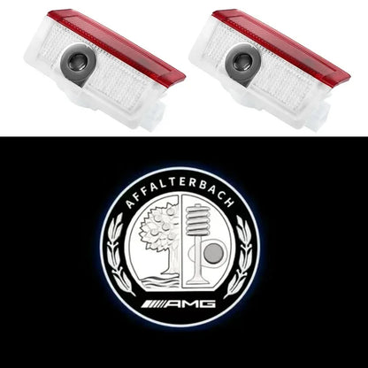 Car Door Welcome Logo Lights – 2Pcs LED Projector for Mercedes-Benz