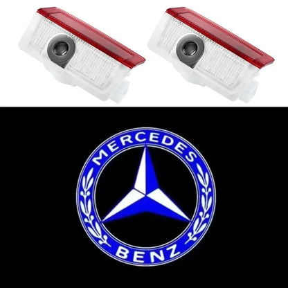 Car Door Welcome Logo Lights – 2Pcs LED Projector for Mercedes-Benz