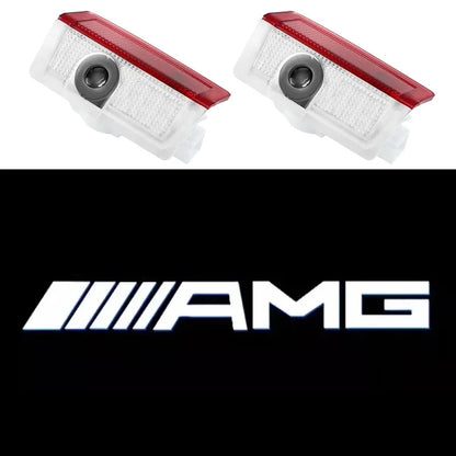 Car Door Welcome Logo Lights – 2Pcs LED Projector for Mercedes-Benz