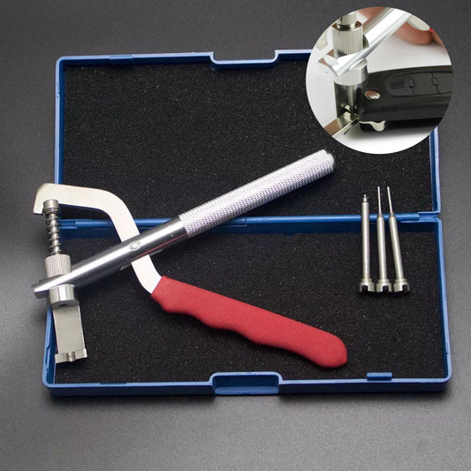 Car Folding Key Disassembly Tool – Pin Removal Clamp for Flip Key Repair