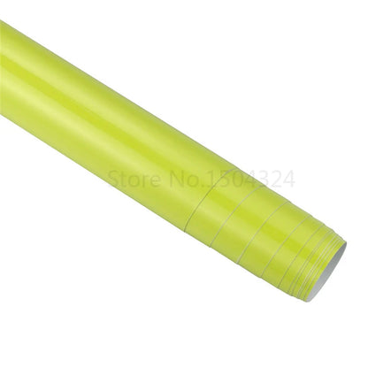 Car Glossy Vinyl Wrap Film – Waterproof Shiny Auto Sticker Decal (30×100cm)