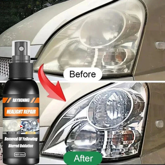 Car Headlight Repair Spray – Anti-Oxidation & Scratch Restoration