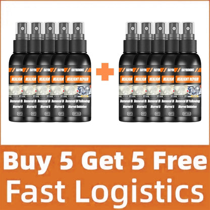 Car Headlight Repair Spray – Anti-Oxidation & Scratch Restoration 4