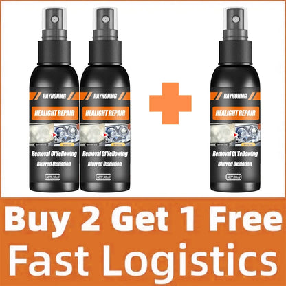 Car Headlight Repair Spray – Anti-Oxidation & Scratch Restoration