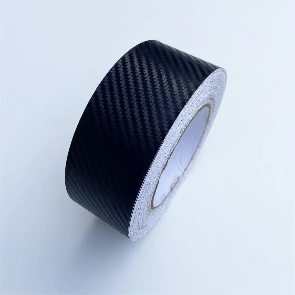 Carbon Fiber Vinyl Wrap Film – Glossy & Matte Black Car Body Sticker