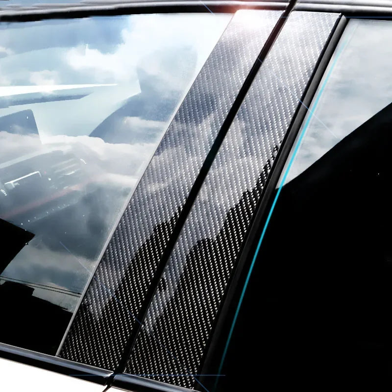 Carbon Fiber Vinyl Wrap Film – Glossy & Matte Black Car Body Sticker
