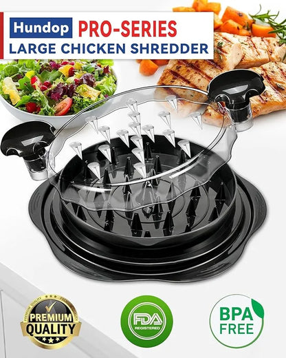 Chicken Shredder Tool – Manual Meat Grinder for Chicken, Pork & Veggies - Urbizia