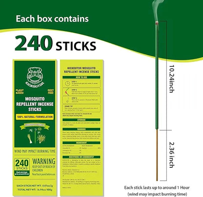 Citronella Mosquito Repellent Sticks - Urbizia