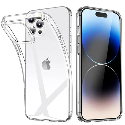 Clear TPU iPhone Case Slim Anti-Scratch Cover