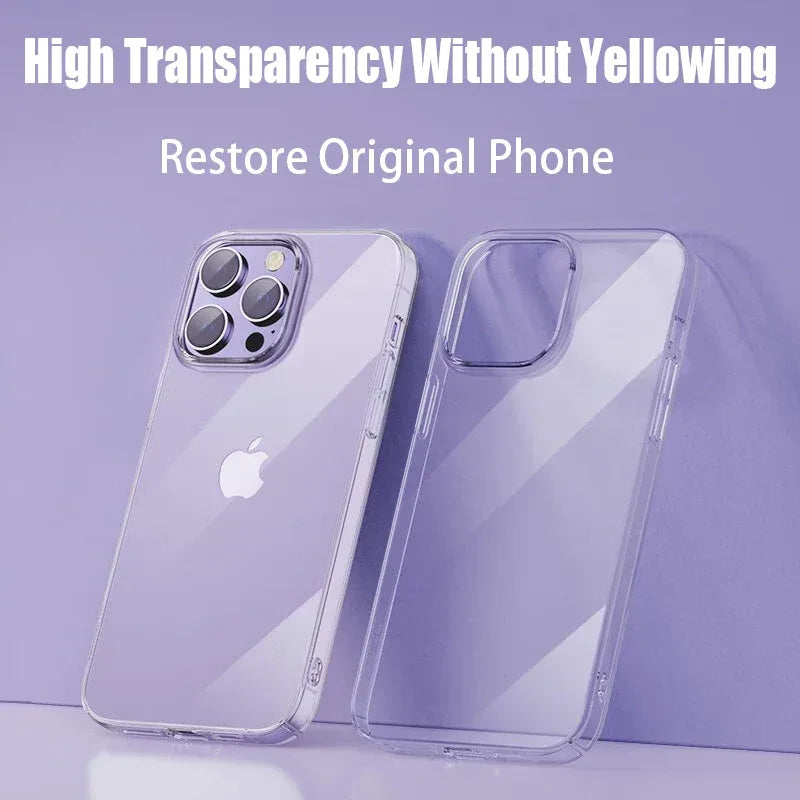 Clear TPU iPhone Case Slim Anti-Scratch Cover