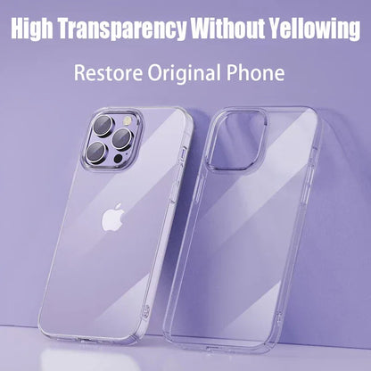 Clear TPU iPhone Case Slim Anti-Scratch Cover