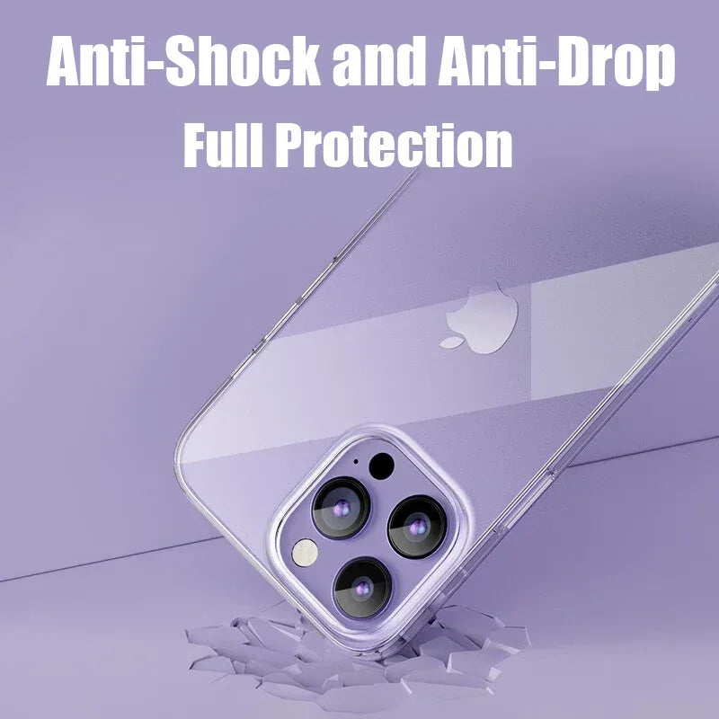 Clear TPU iPhone Case Slim Anti-Scratch Cover