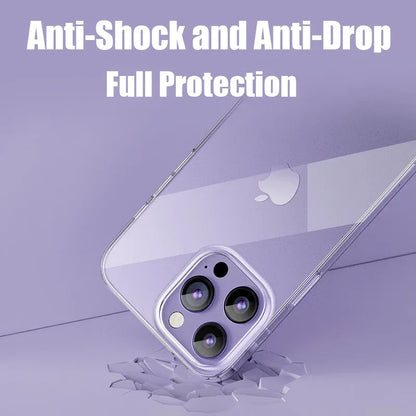 Clear TPU iPhone Case Slim Anti-Scratch Cover
