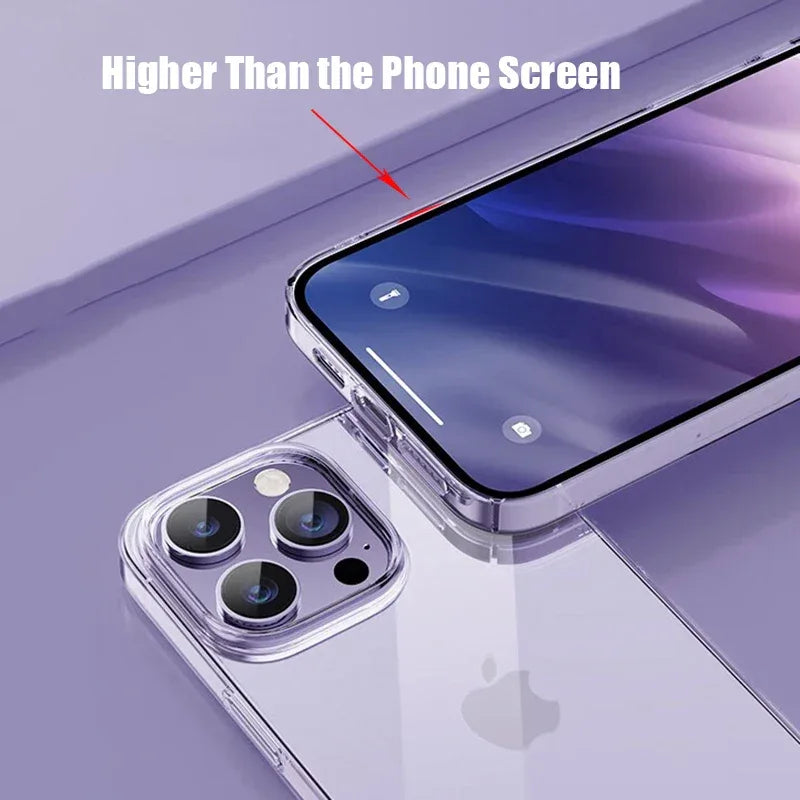 Clear TPU iPhone Case Slim Anti-Scratch Cover